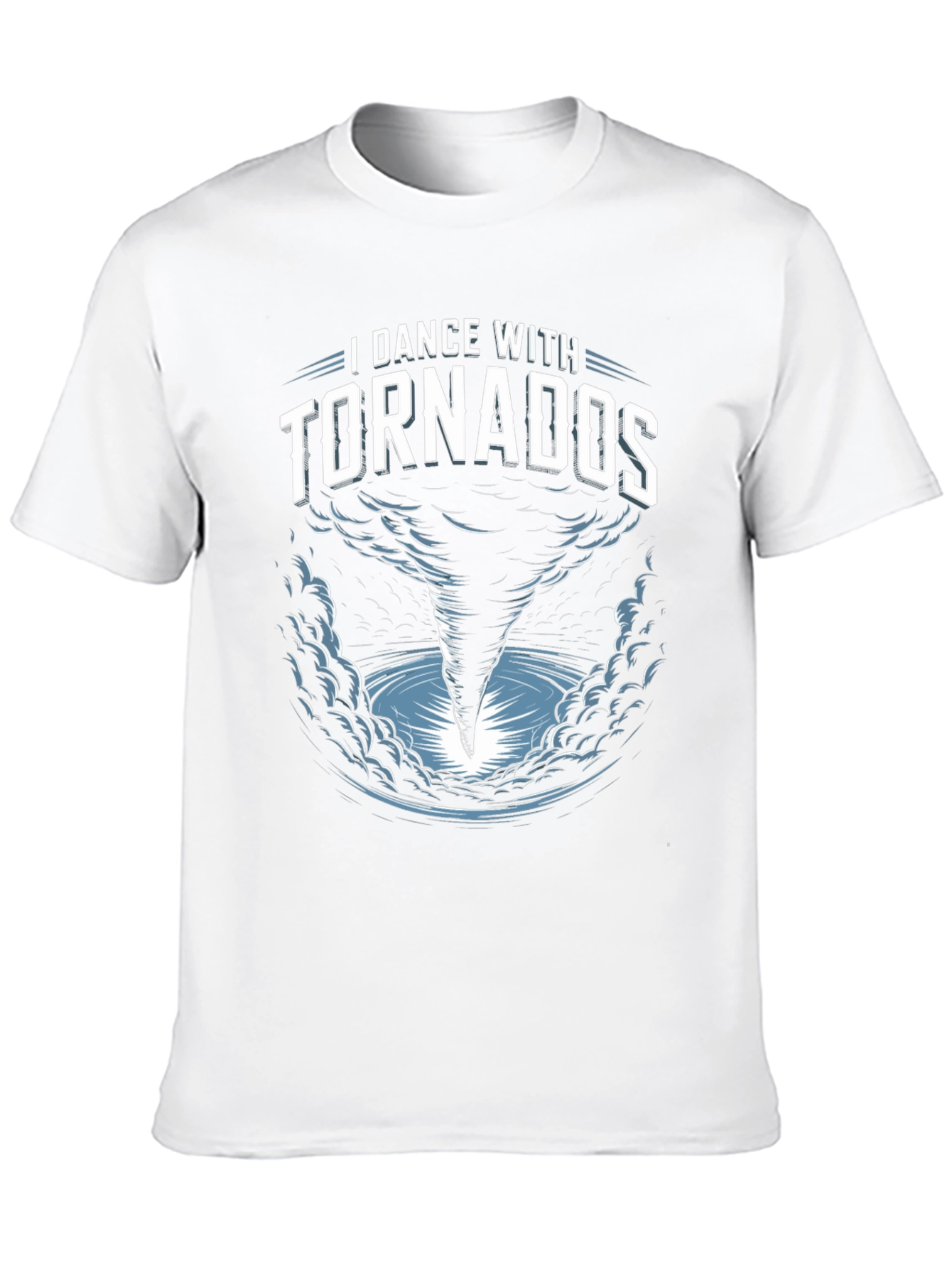 I Dance With Tornados Black T-Shirt