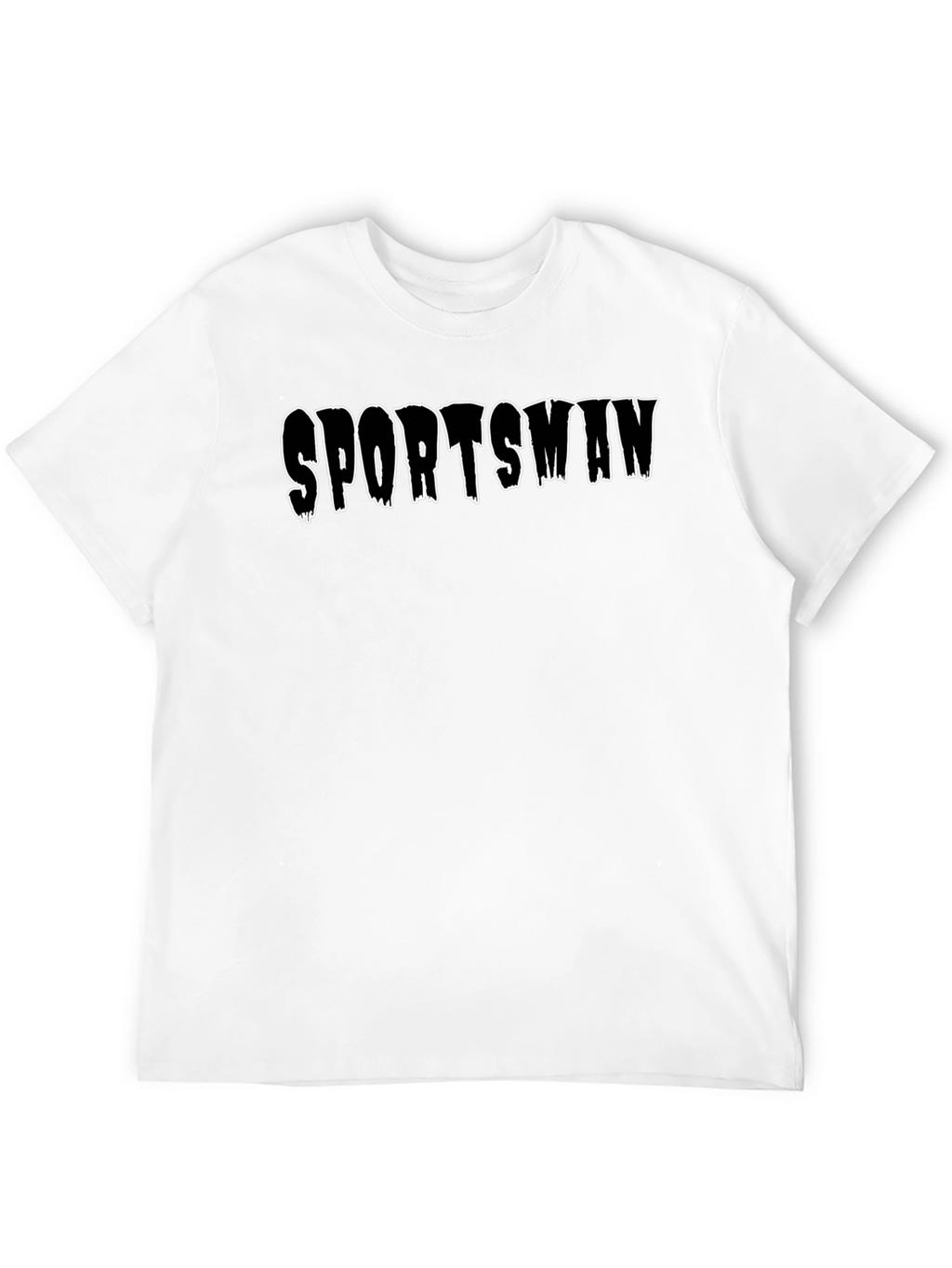 Sportsman Graphic Black T-Shirt