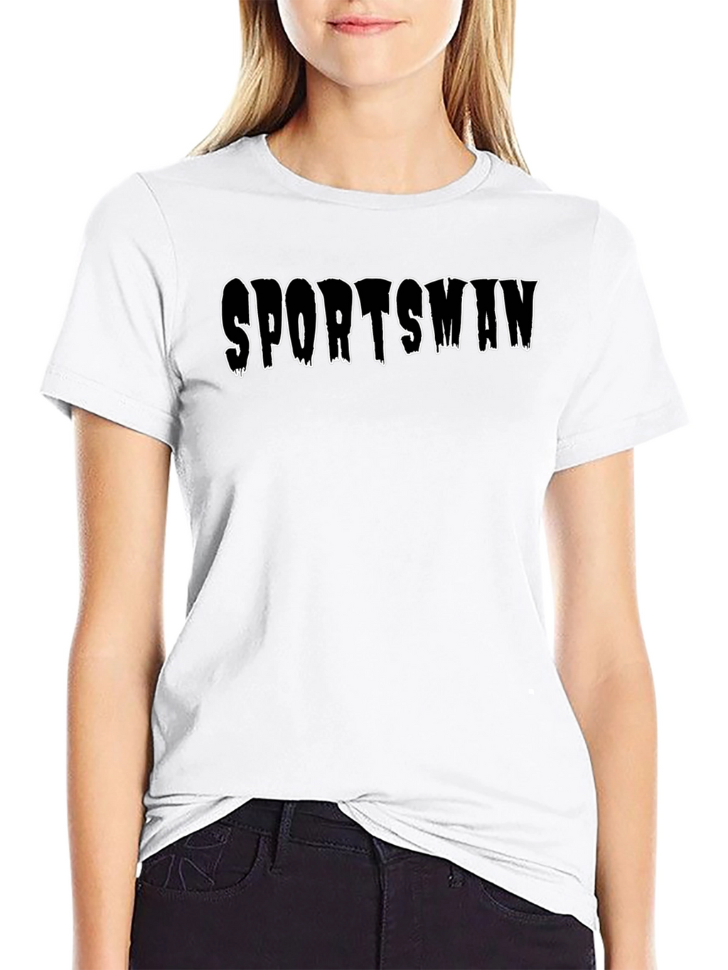 Sportsman Graphic Black T-Shirt