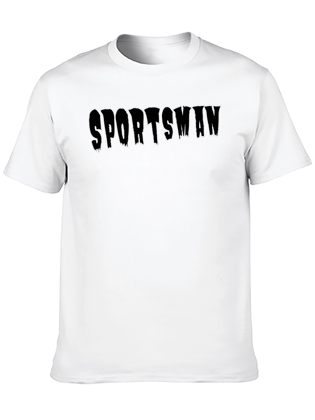 Sportsman Graphic Black T-Shirt