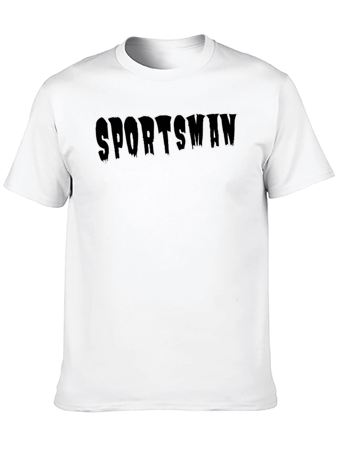 Sportsman Graphic Black T-Shirt