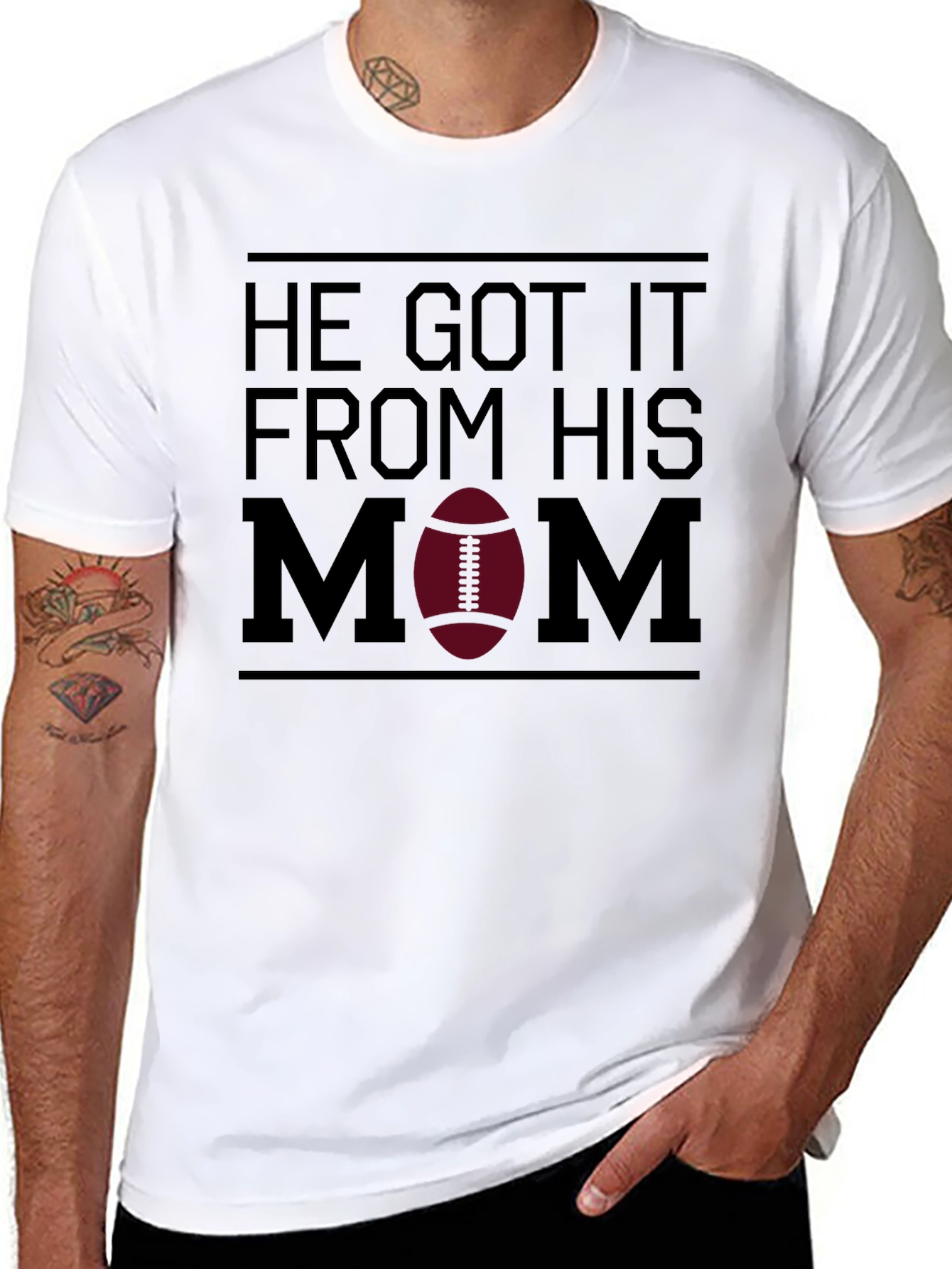 He Got It From His Mom T-Shirt