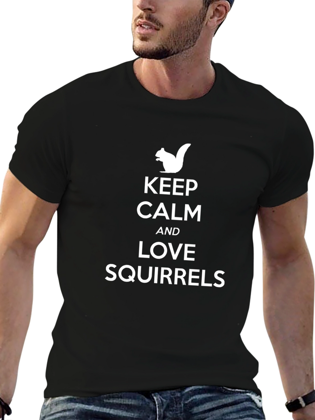 Keep Calm and Love Squirrels T-Shirt