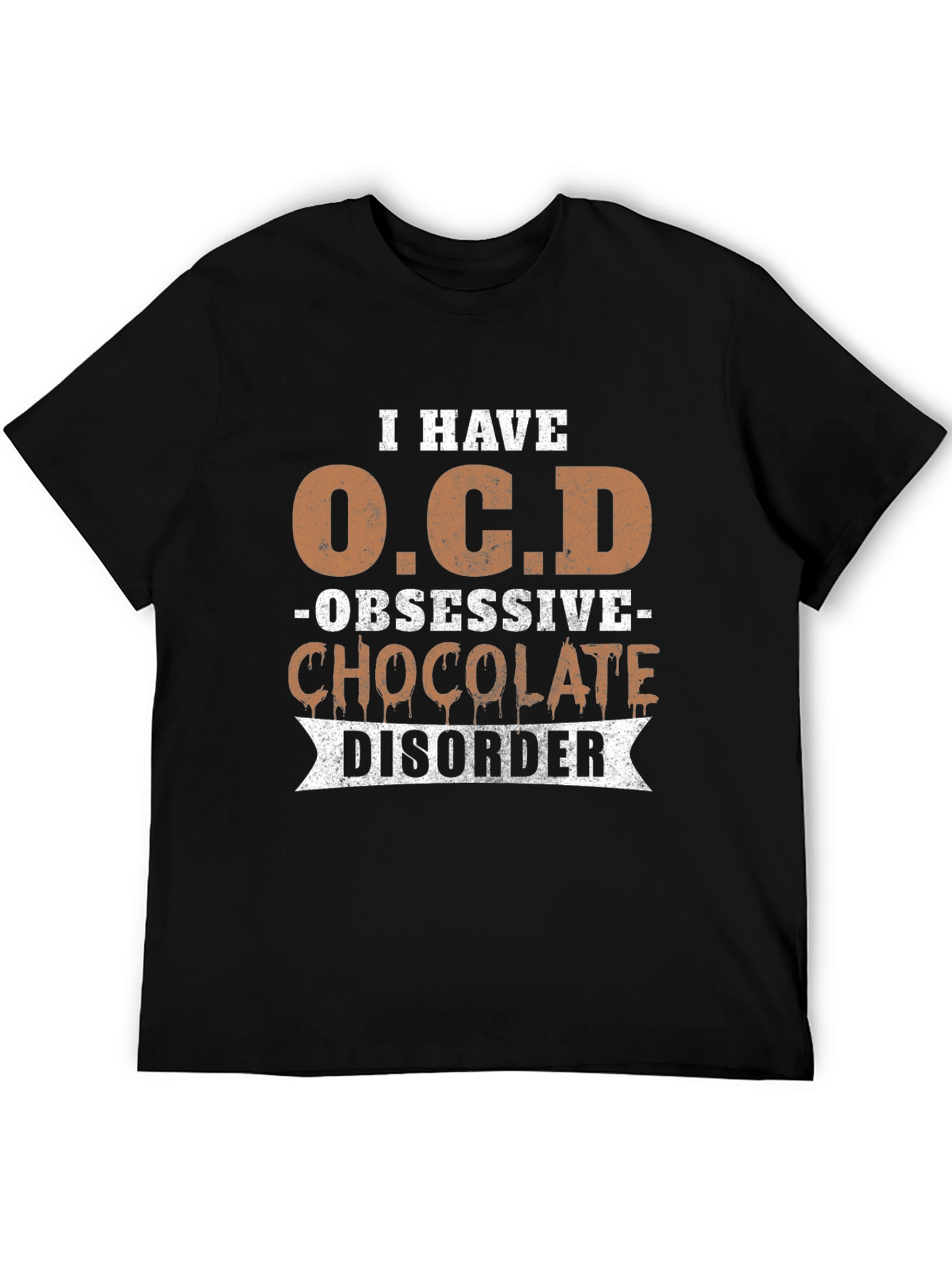 Obsessive Chocolate Disorder Graphic T-Shirt
