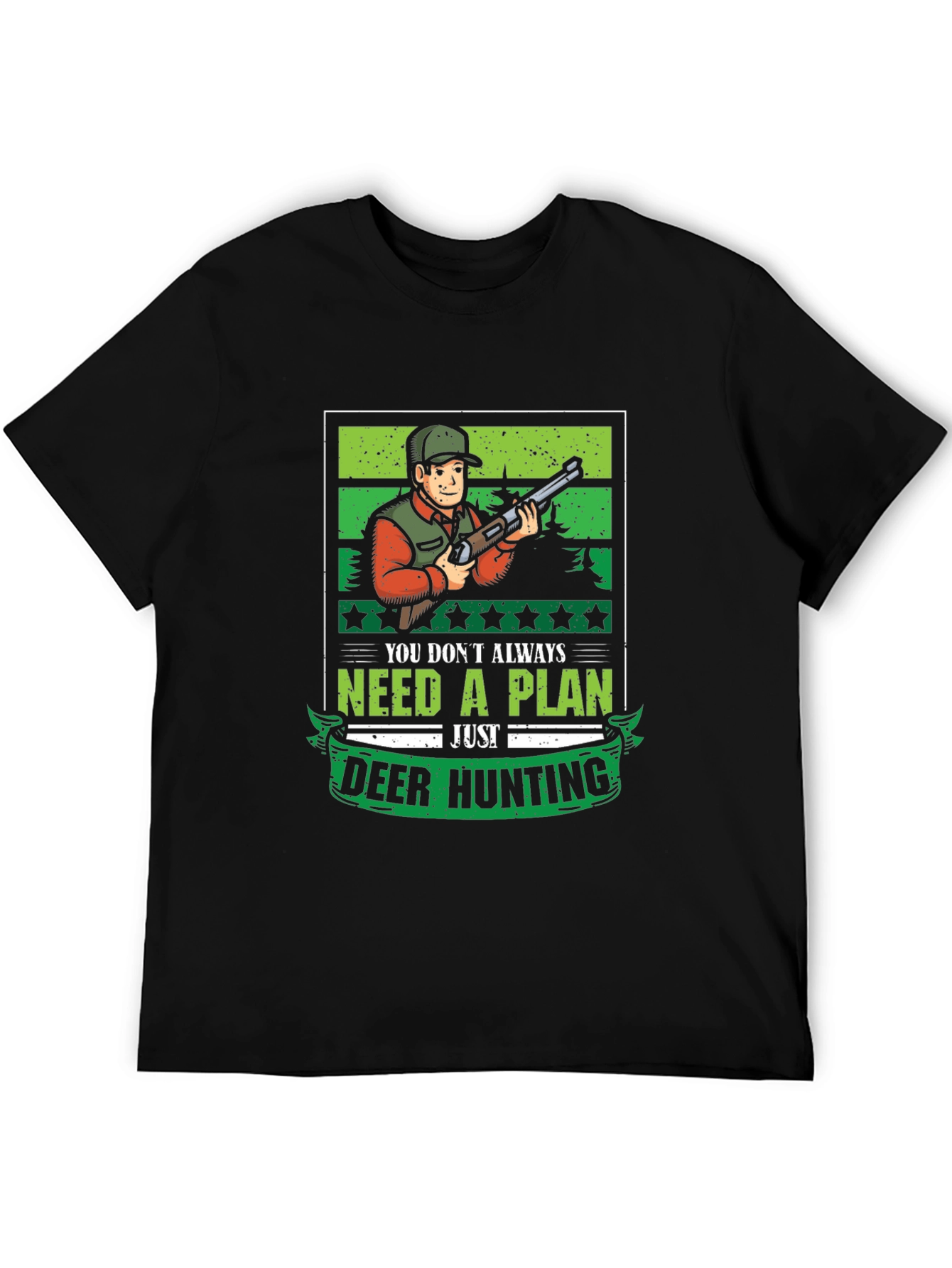 Deer Hunting Graphic T-Shirt