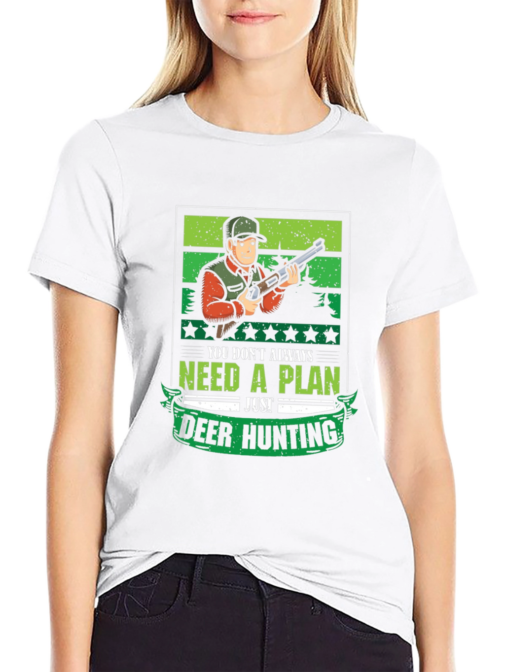 Deer Hunting Graphic T-Shirt