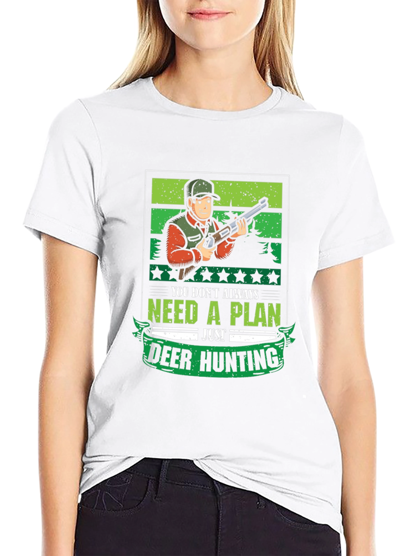 Deer Hunting Graphic T-Shirt