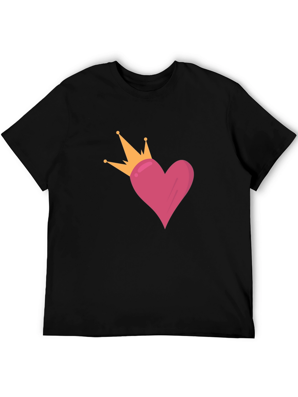 Queen of Hearts Black T-Shirt
