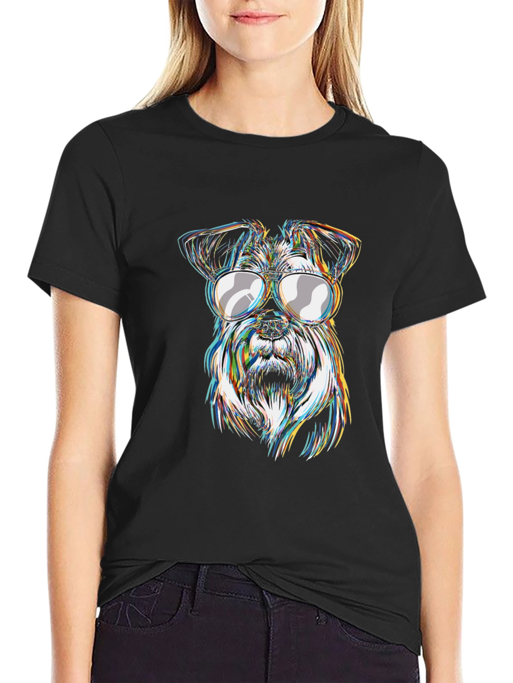 Cool Dog Graphic Tee - Stylish Unisex T-Shirt