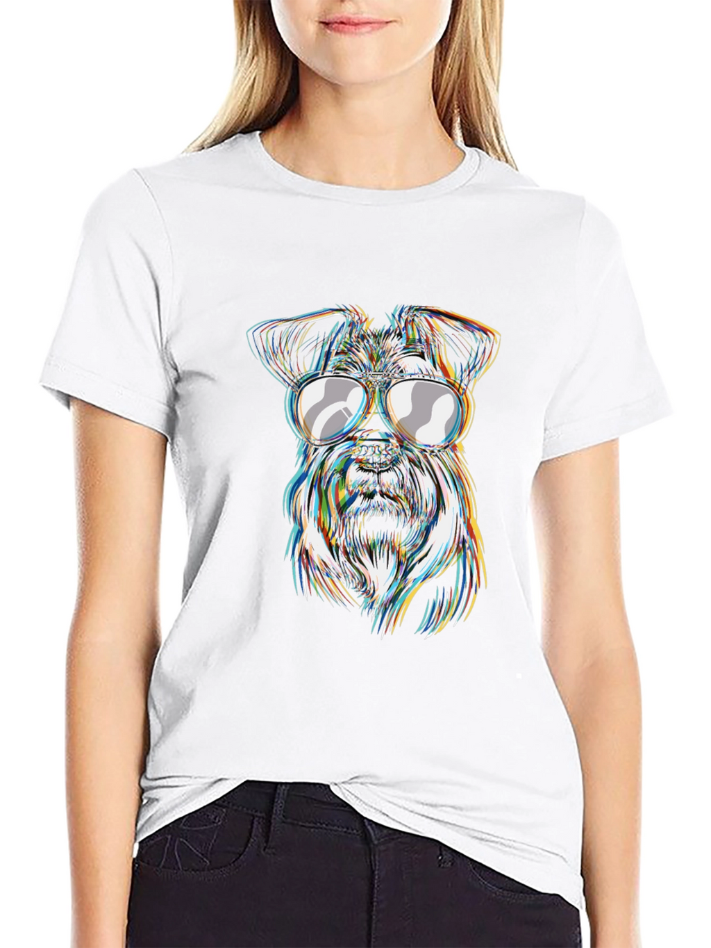 Cool Dog Graphic Tee - Stylish Unisex T-Shirt