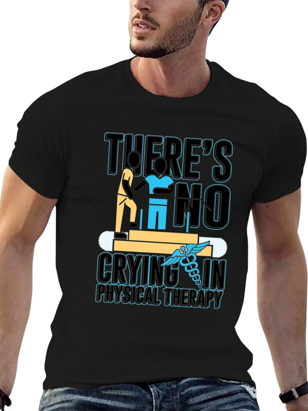 Physical Therapy T-Shirt: No Crying!