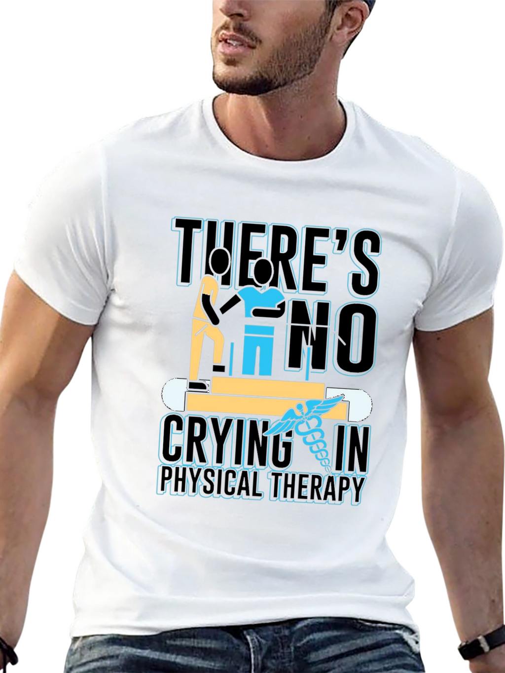 Physical Therapy T-Shirt: No Crying!