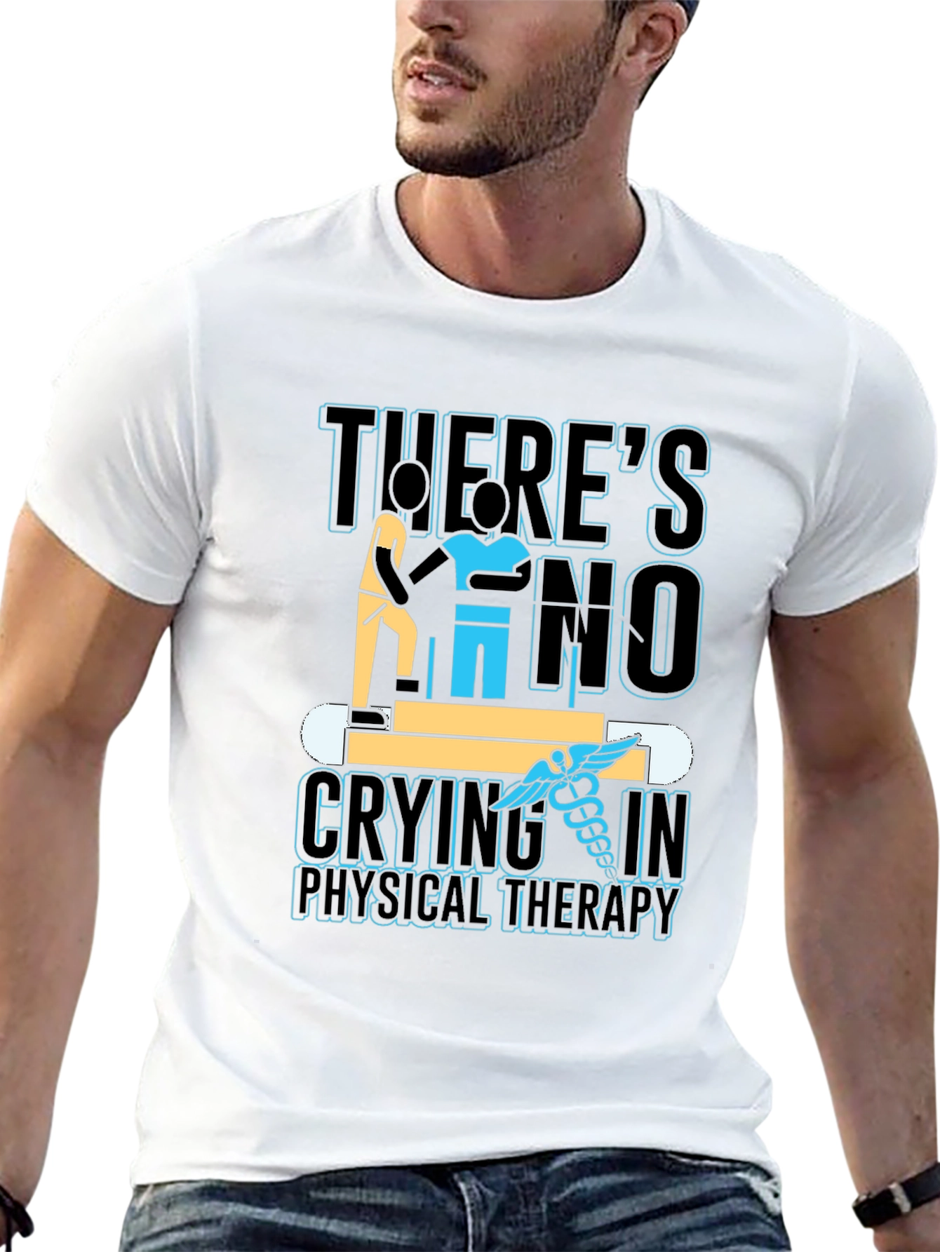 Physical Therapy T-Shirt: No Crying!