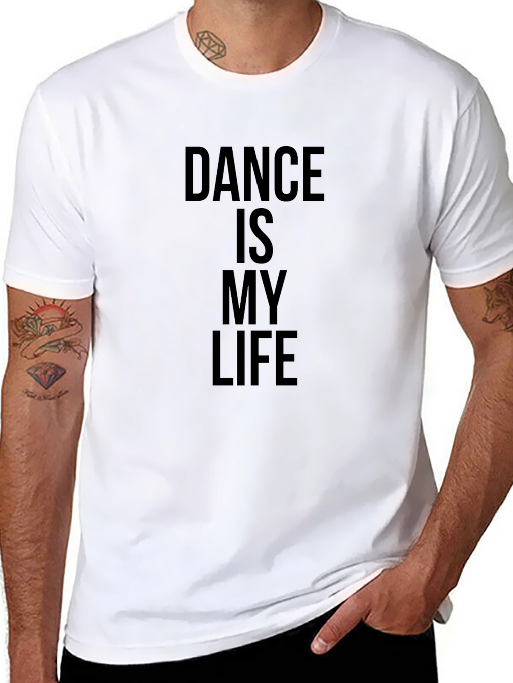 Dance Is My Life Black T-Shirt
