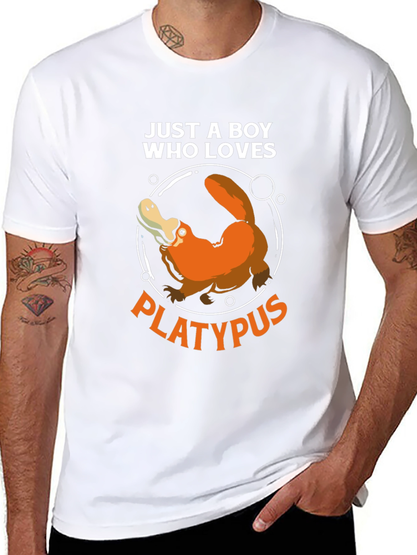 Just a Boy Who Loves Platypus T-Shirt