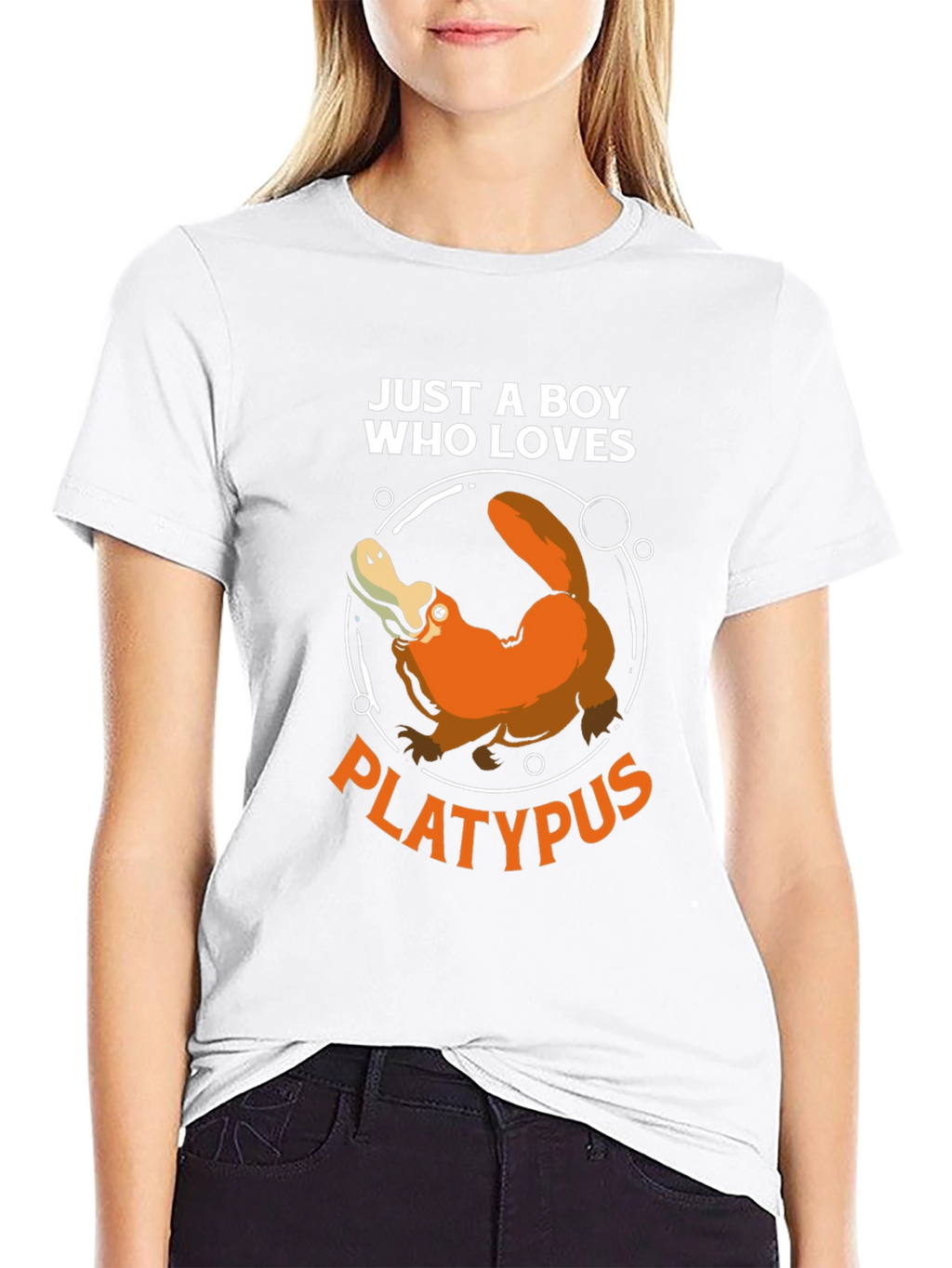 Just a Boy Who Loves Platypus T-Shirt