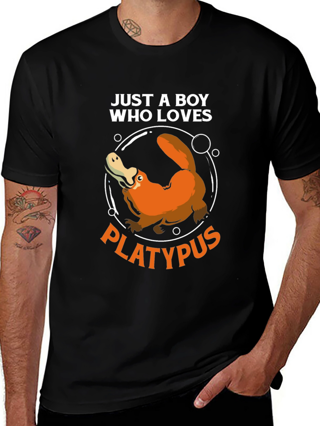 Just a Boy Who Loves Platypus T-Shirt