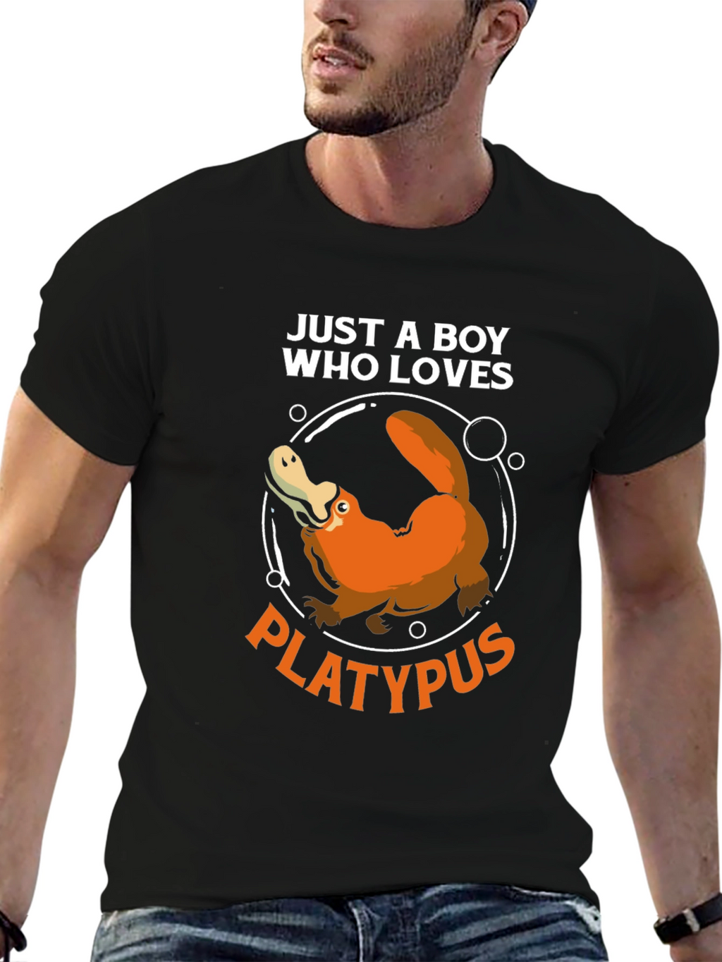 Just a Boy Who Loves Platypus T-Shirt