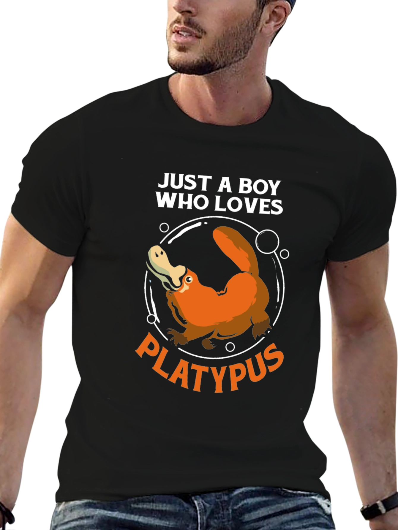 Just a Boy Who Loves Platypus T-Shirt