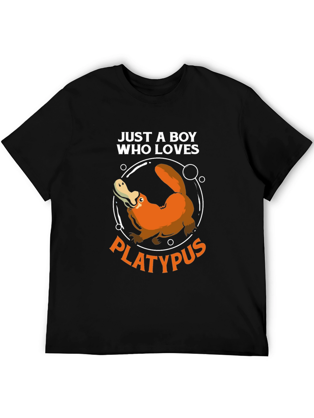 Just a Boy Who Loves Platypus T-Shirt