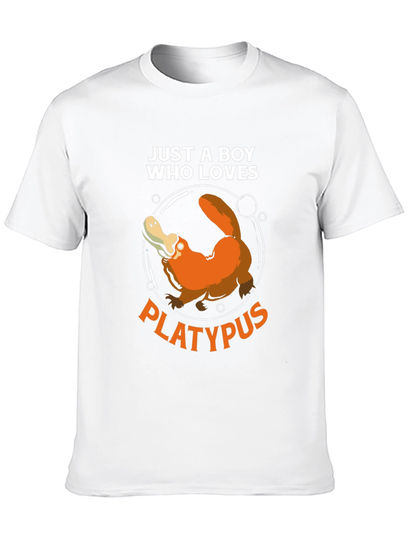 Just a Boy Who Loves Platypus T-Shirt