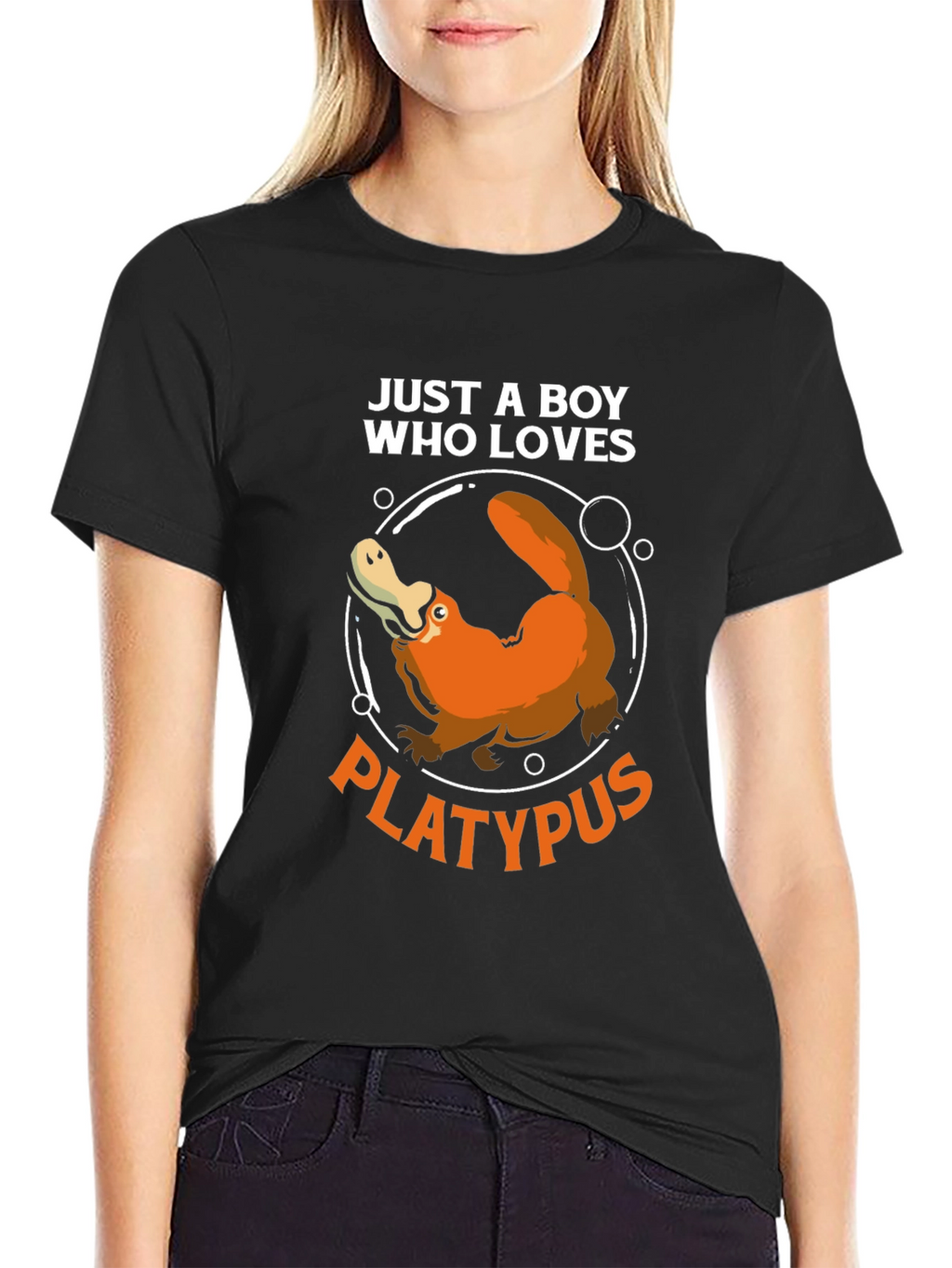 Just a Boy Who Loves Platypus T-Shirt