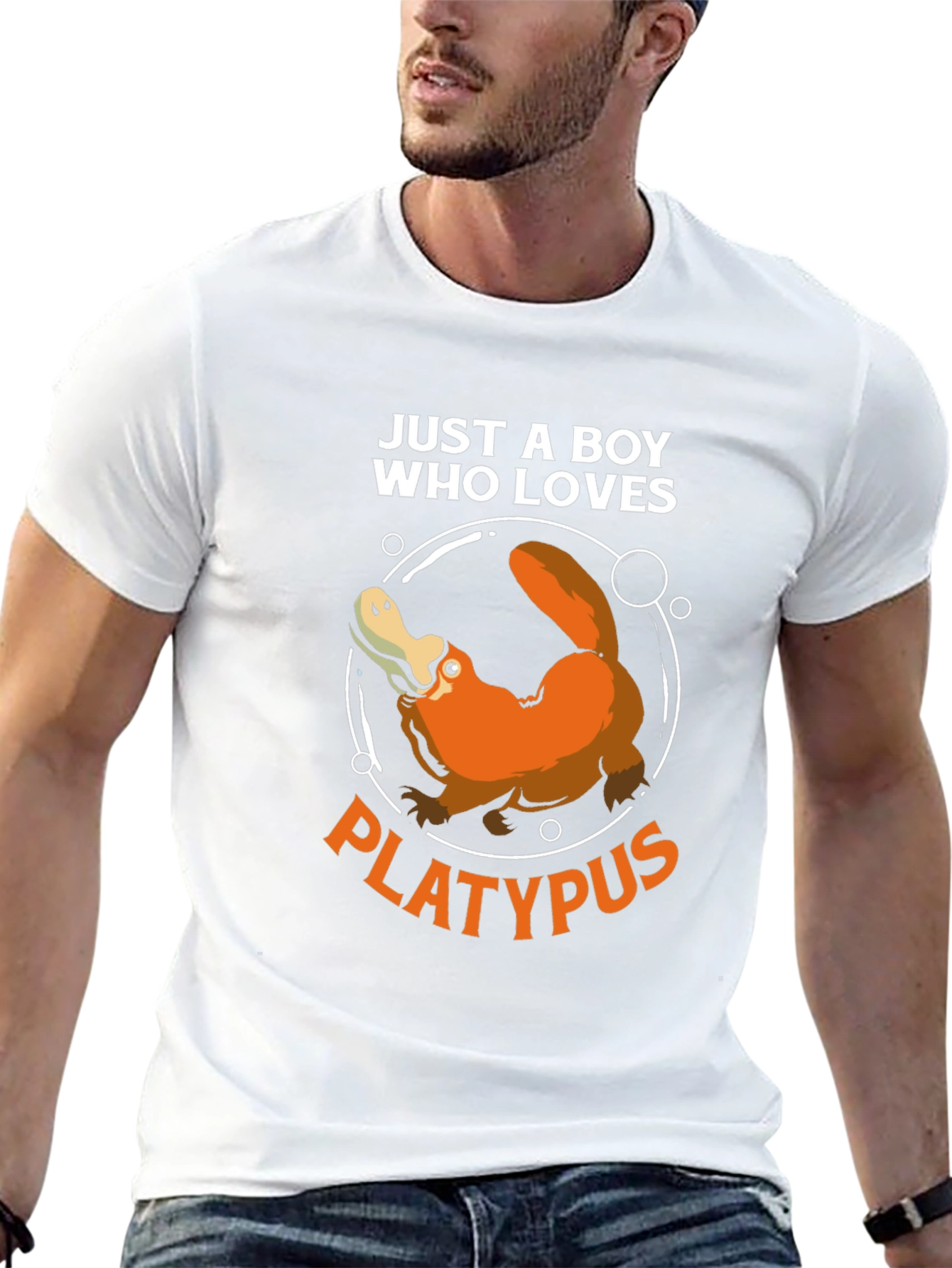 Just a Boy Who Loves Platypus T-Shirt