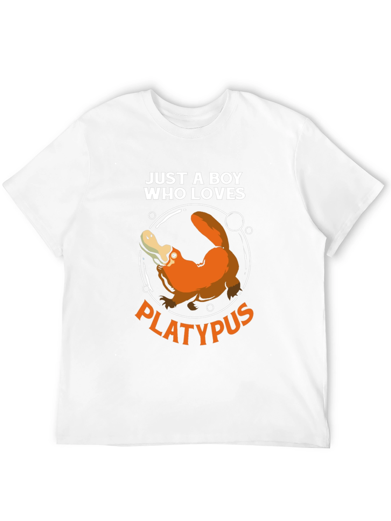 Just a Boy Who Loves Platypus T-Shirt