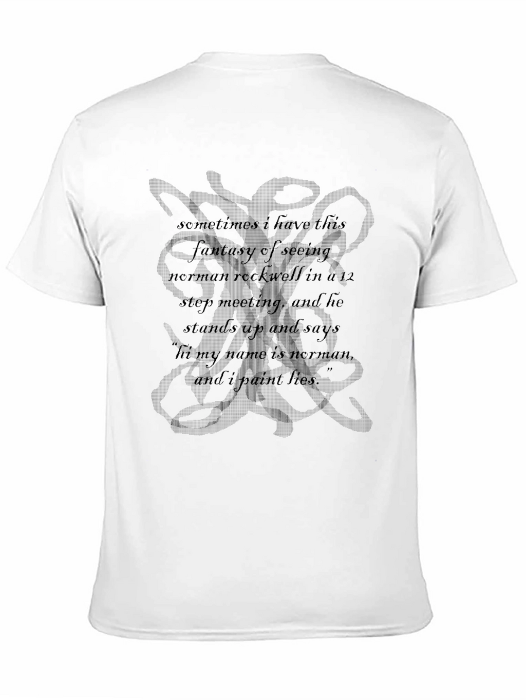 Norman Rockwell T-Shirt - Artistic Statement Tee