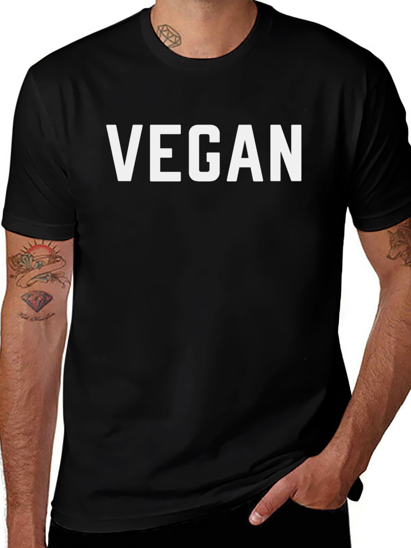Vegan T-Shirt - Bold Statement Tee