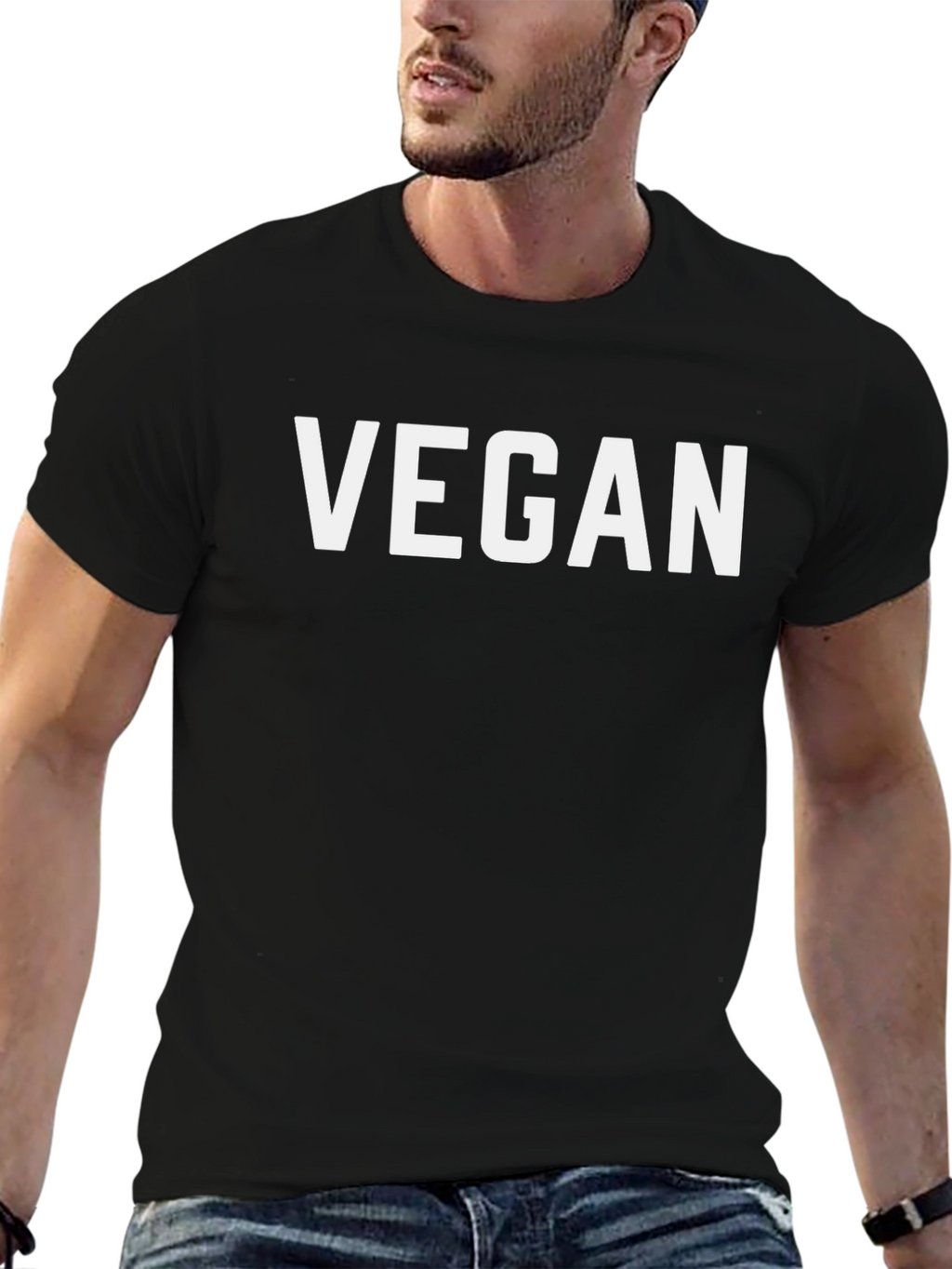 Vegan T-Shirt - Bold Statement Tee