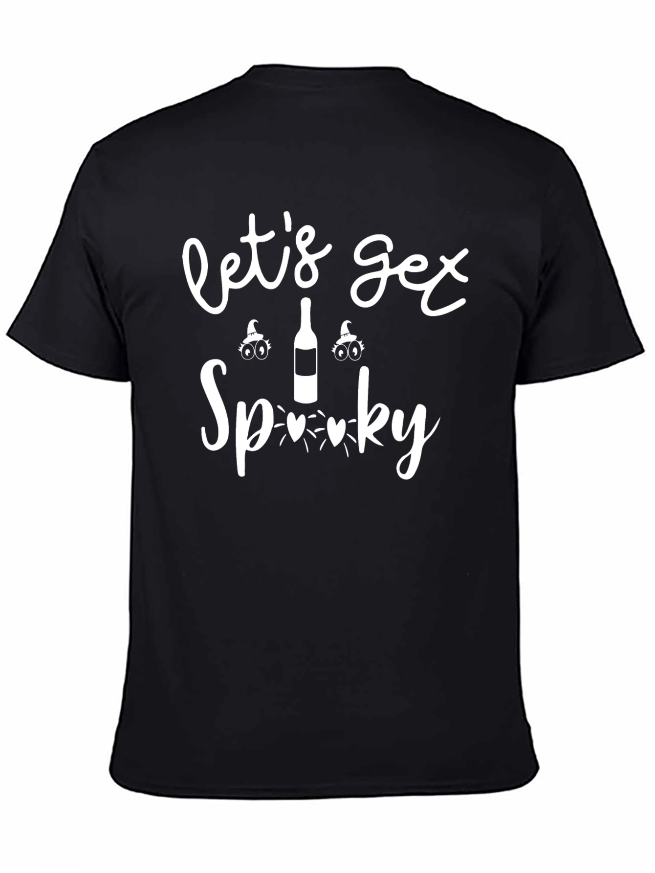 Lets Get Spooky Halloween Graphic T-Shirt