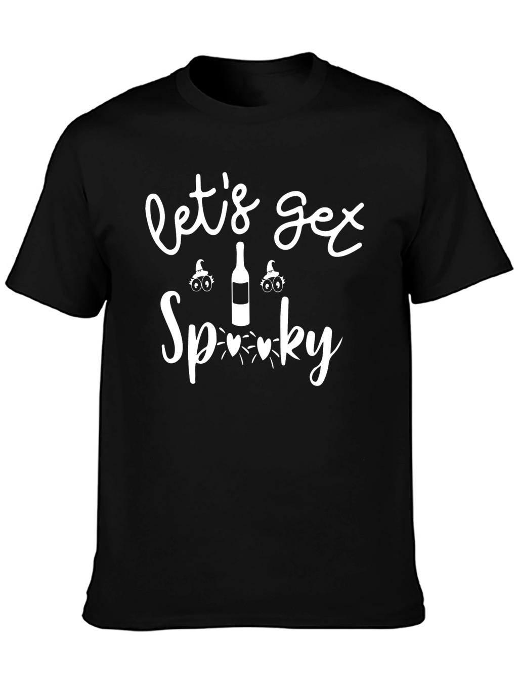 Lets Get Spooky Halloween Graphic T-Shirt