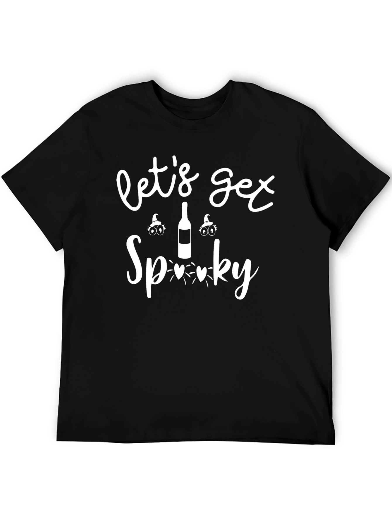 Lets Get Spooky Halloween Graphic T-Shirt
