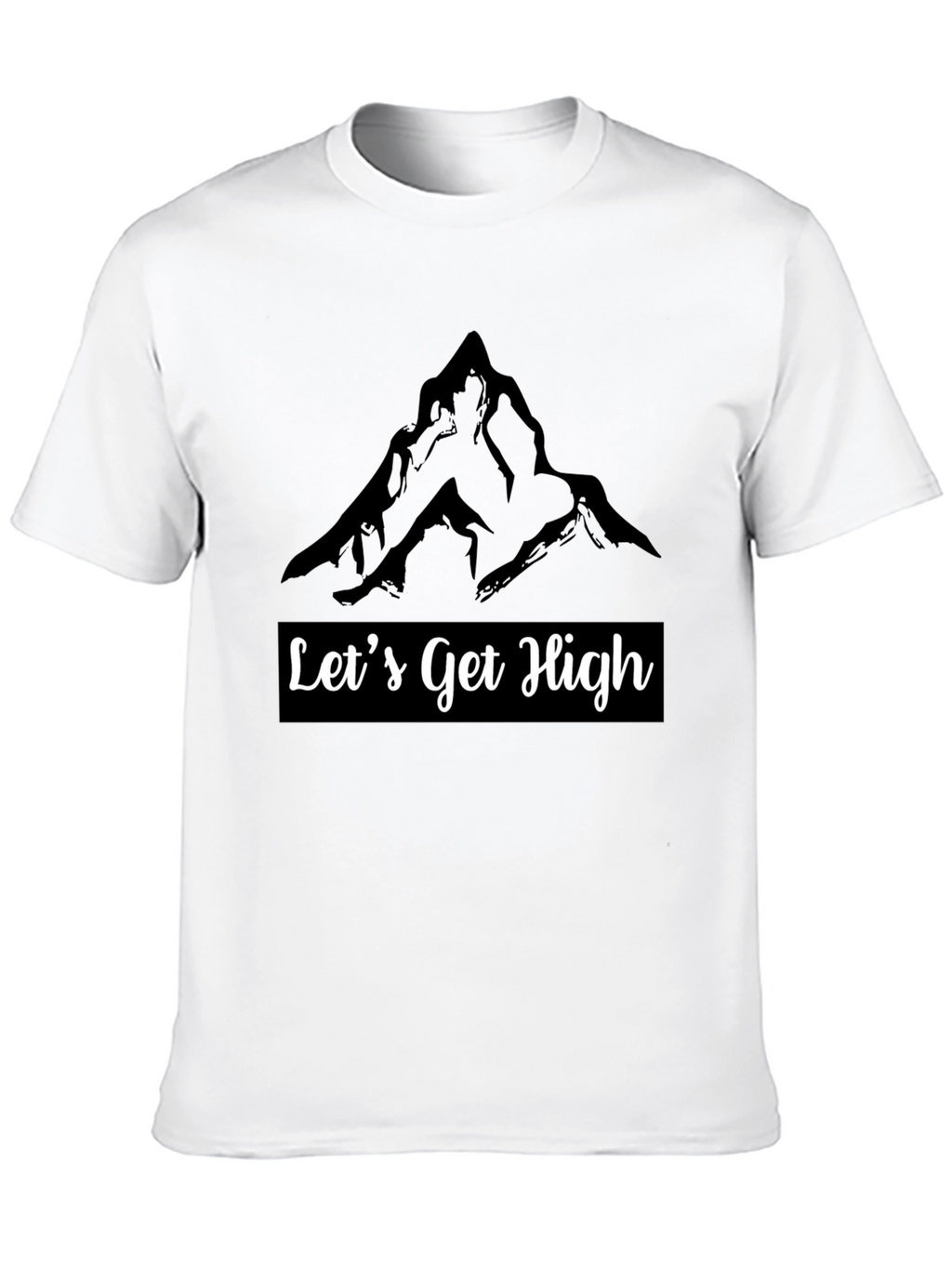 Lets Get High Mountain Graphic Tee