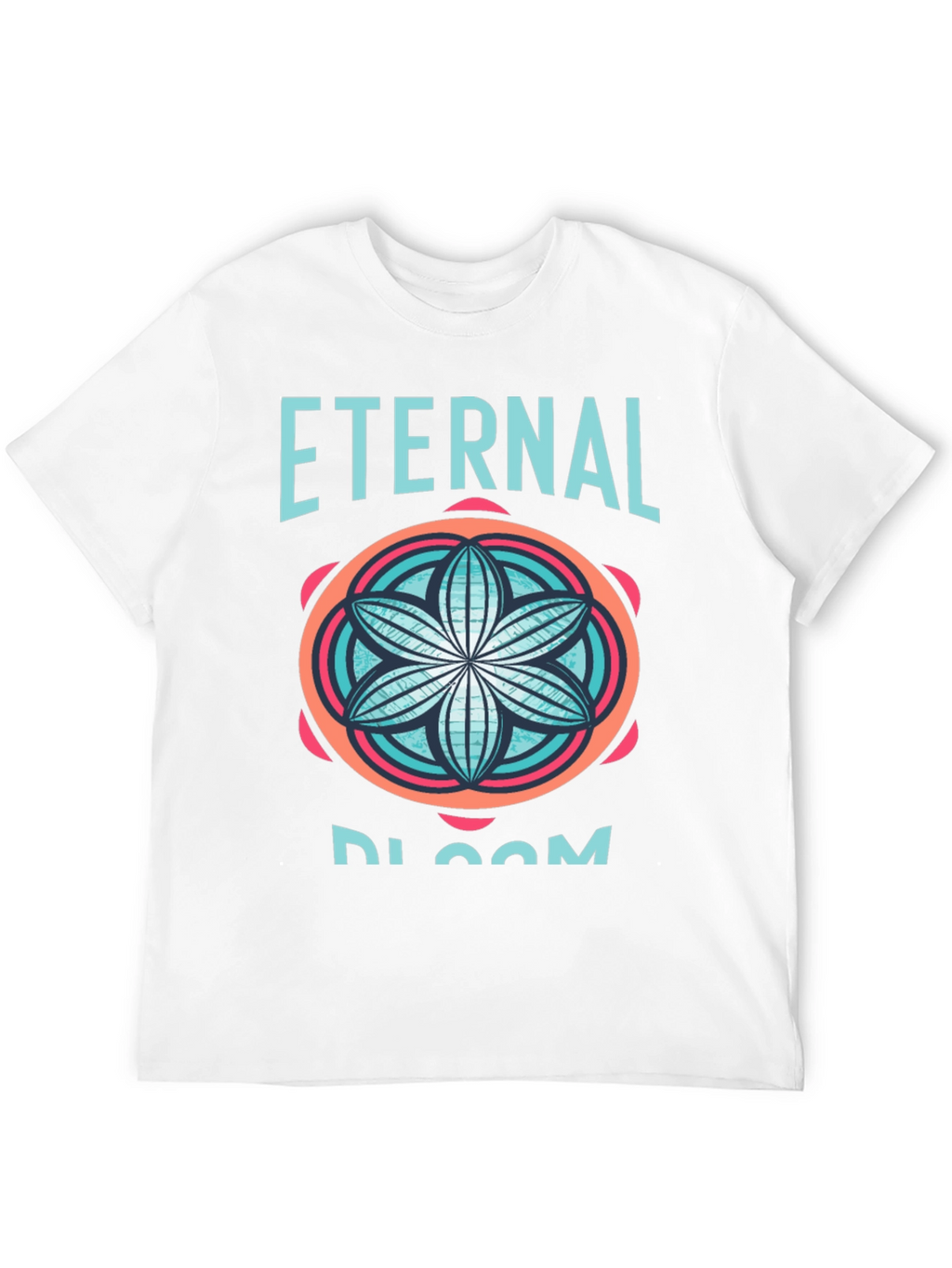 Eternal Bloom Black Graphic Tee