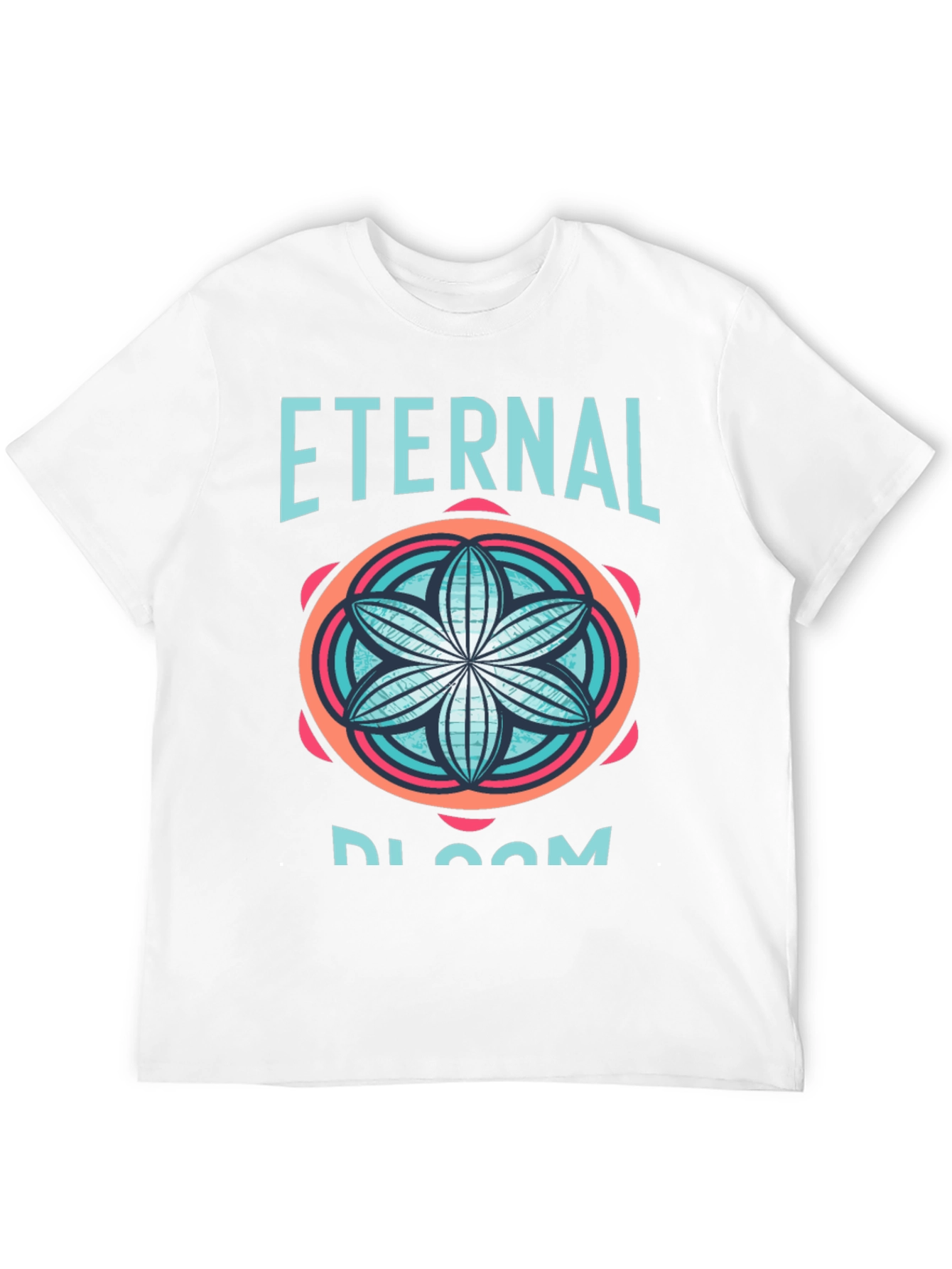 Eternal Bloom Black Graphic Tee