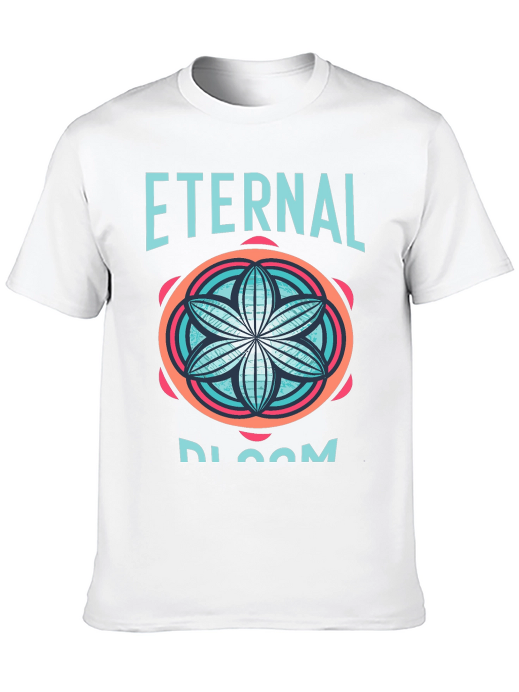 Eternal Bloom Black Graphic Tee
