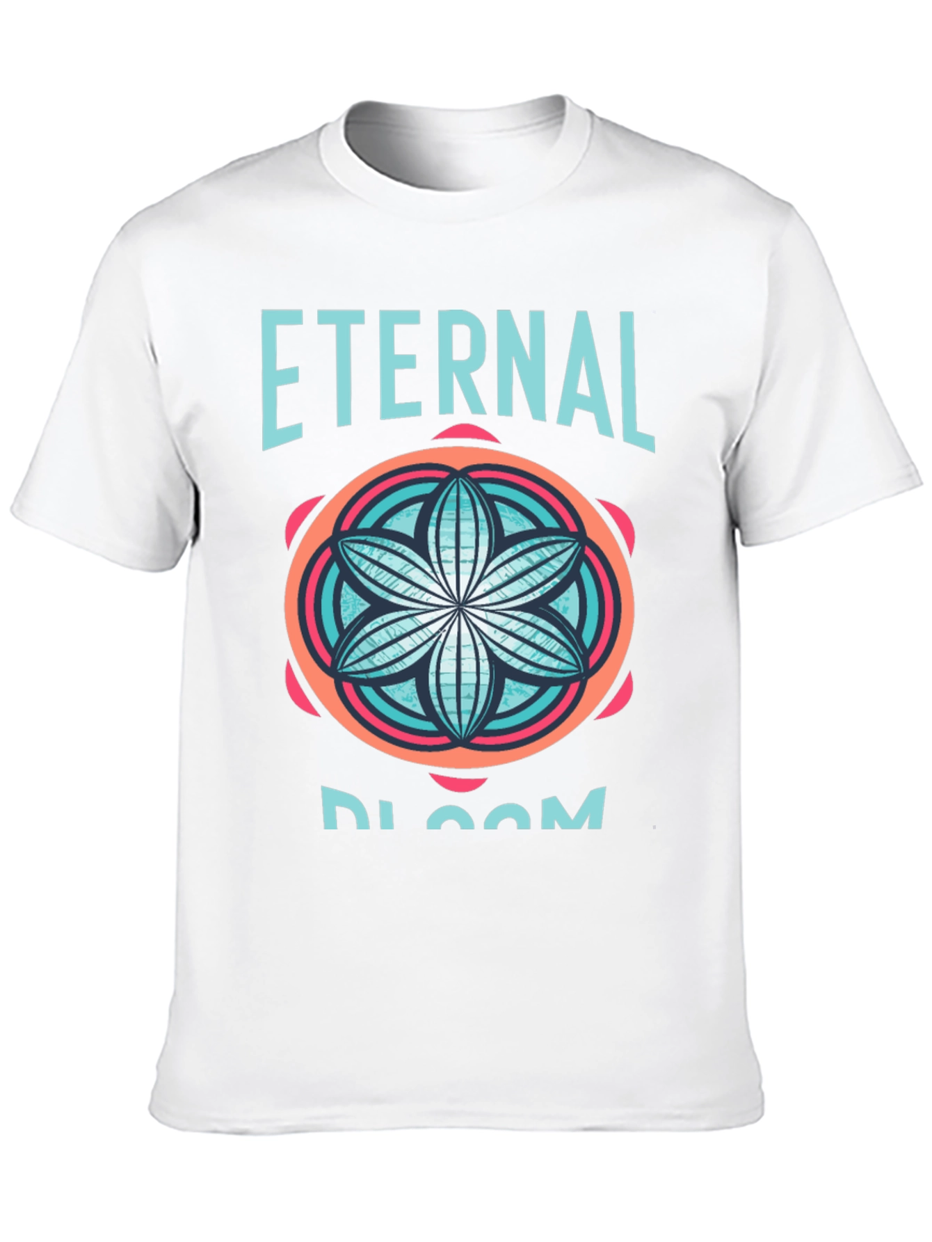 Eternal Bloom Black Graphic Tee