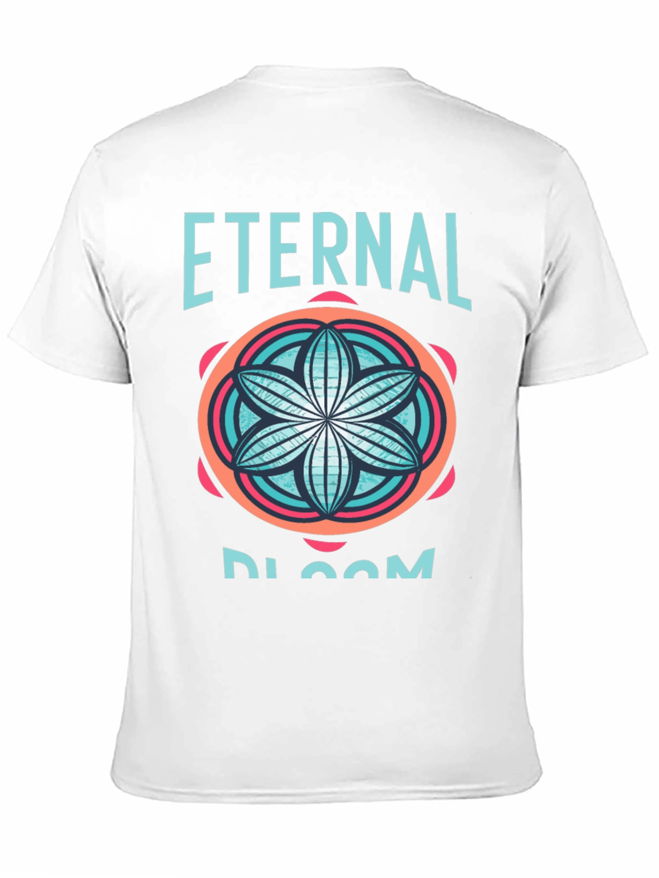Eternal Bloom Black Graphic Tee