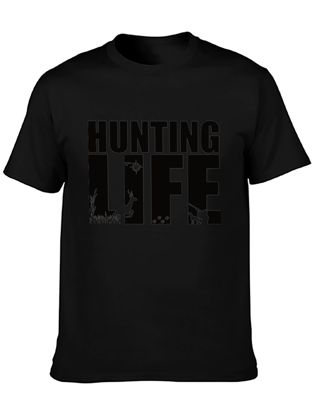 Hunting Life Graphic T-Shirt