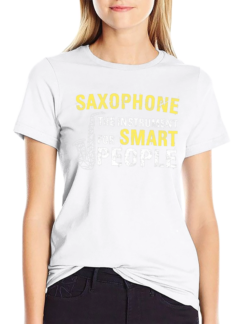 Saxophone Smart People T-Shirt - Musician Tee