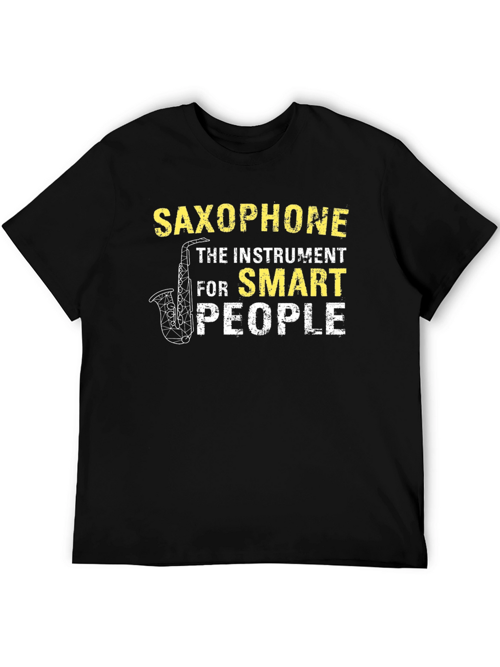 Saxophone Smart People T-Shirt - Musician Tee