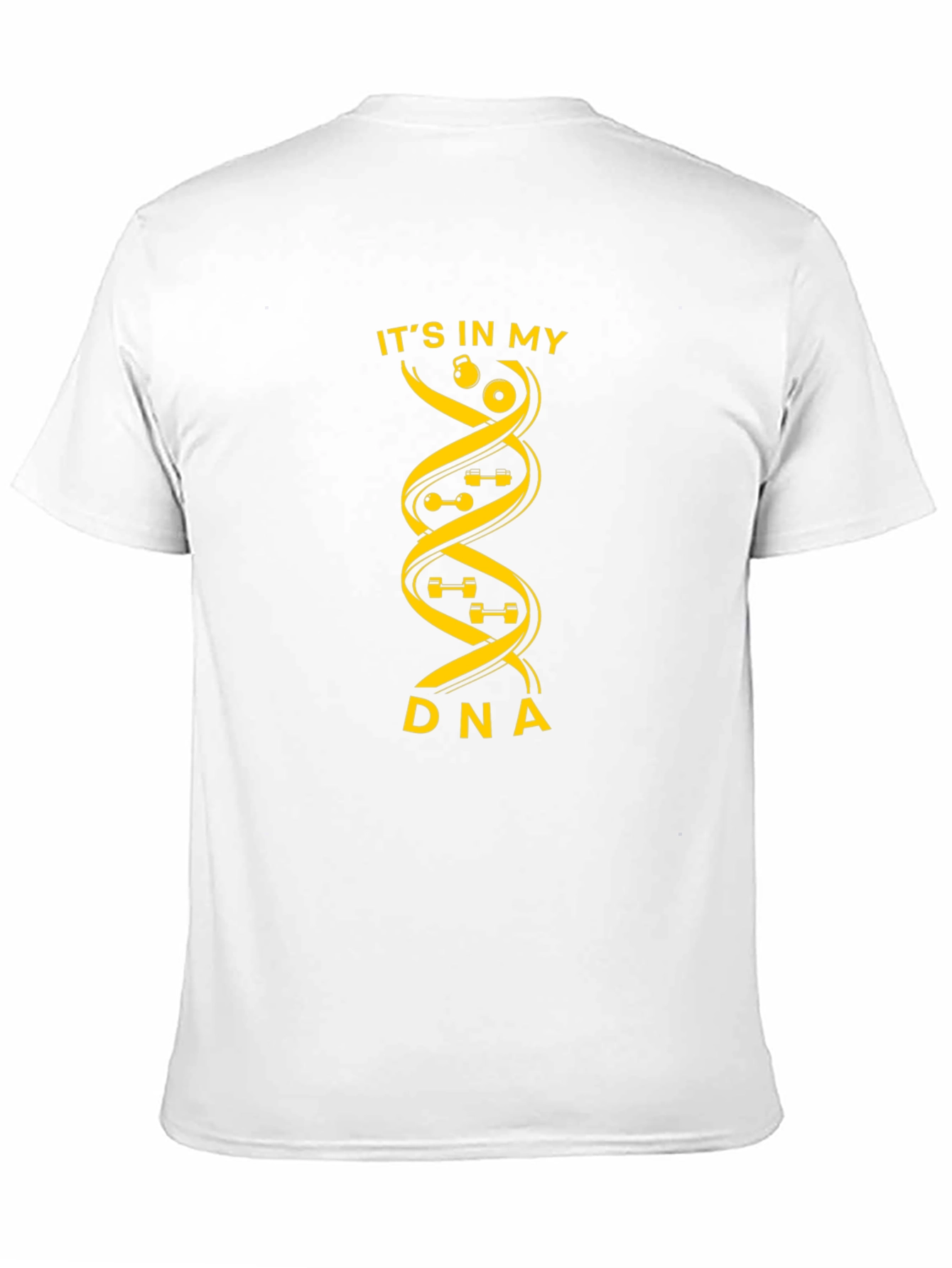 Its In My DNA Fitness T-Shirt - Black Gym Tee
