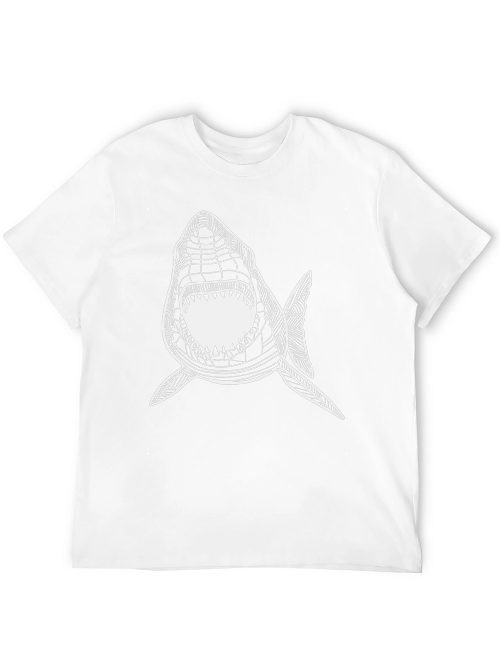 Shark Graphic Tee - Mens Black T-Shirt