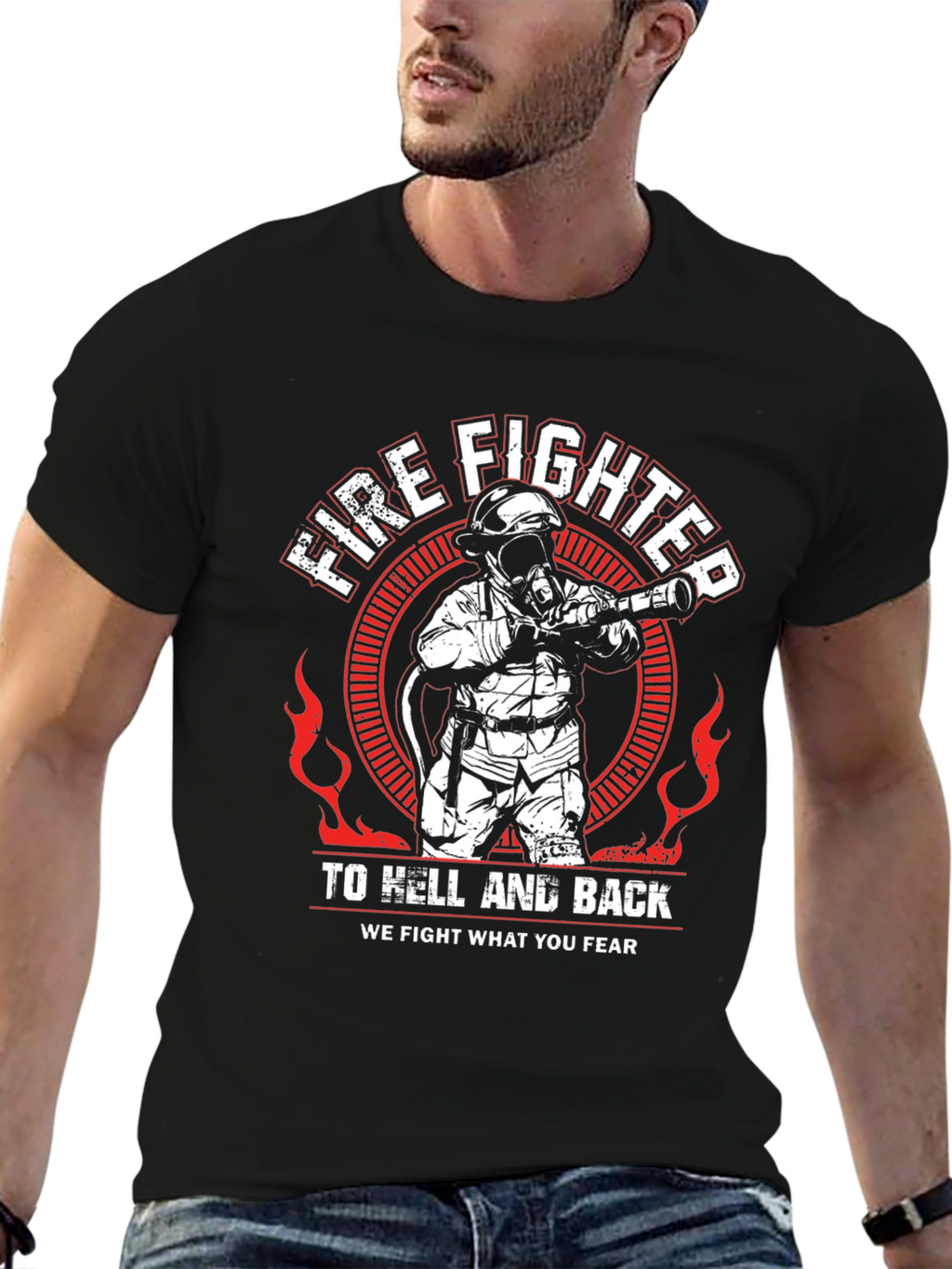 Firefighter To Hell And Back T-Shirt