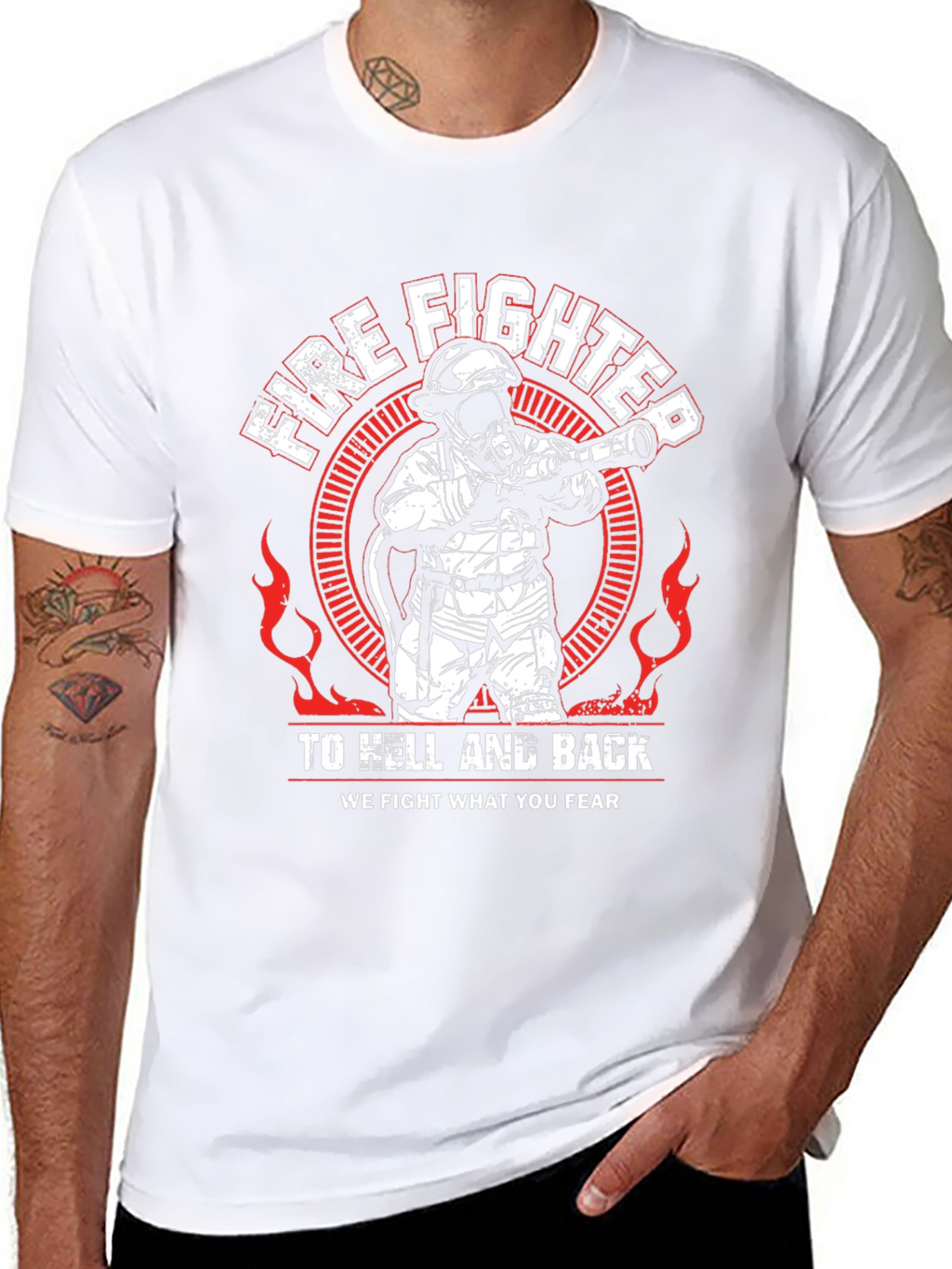 Firefighter To Hell And Back T-Shirt