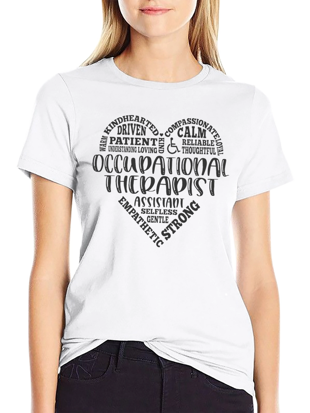 Occupational Therapist Heart T-Shirt