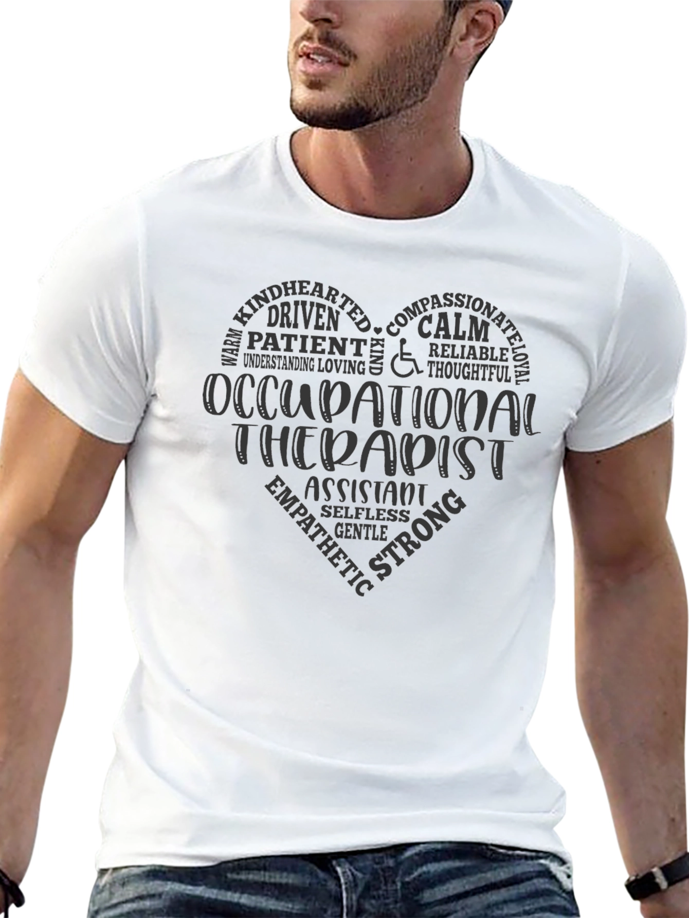 Occupational Therapist Heart T-Shirt