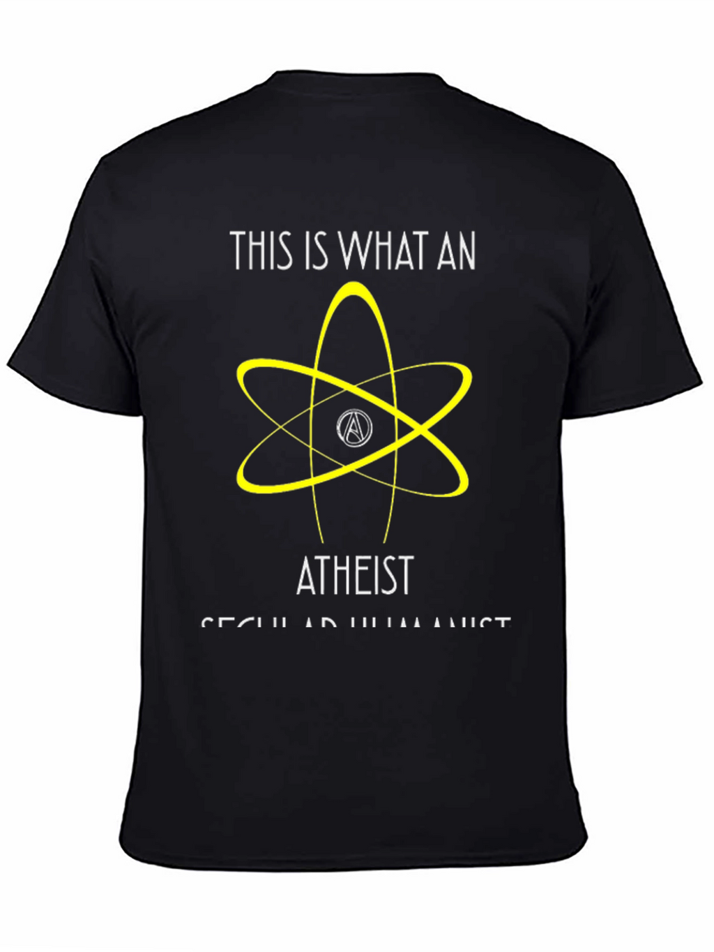 Atheist Atom T-Shirt - Secular Humanist Tee